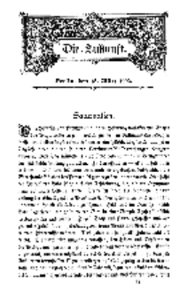 Die Zukunft, 15. März, Bd. 38.