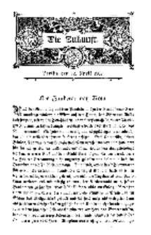 Die Zukunft, 12. April, Bd. 39.