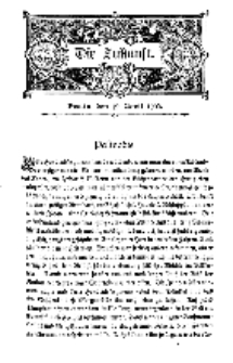 Die Zukunft, 19. April, Bd. 39.