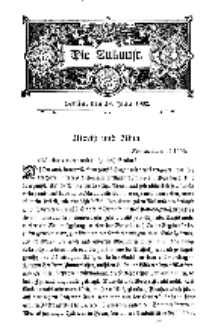 Die Zukunft, 28. Juni, Bd. 39.