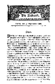 Die Zukunft, 13. September, Bd. 40.