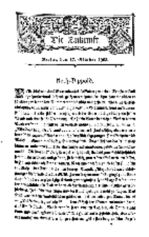 Die Zukunft, 17. October, Bd. 45.