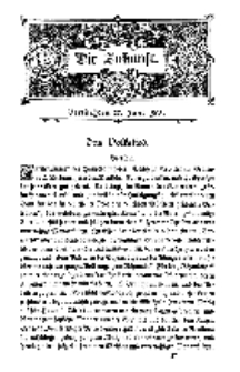 Die Zukunft, 27. Juni, Bd. 43.