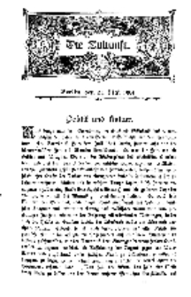 Die Zukunft, 21. Mai, Bd. 47.