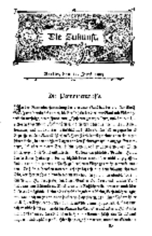 Die Zukunft, 11. Juni, Bd. 47.