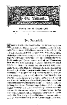 Die Zukunft, 20. August, Bd. 48.