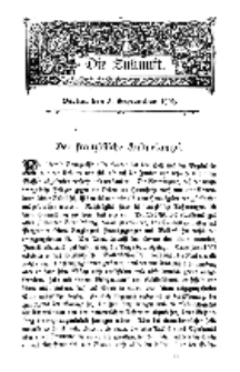 Die Zukunft, 3. September, Bd. 48.