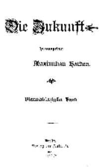 Die Zukunft, 4. Juli, Bd. 44.