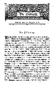Die Zukunft, 15. August, Bd. 44.