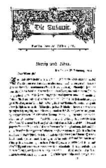 Die Zukunft, 26. März, Bd. 46.