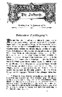 Die Zukunft, 20. Januar, Bd. 30.