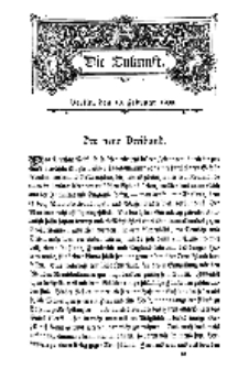 Die Zukunft, 10. Februar, Bd. 30.