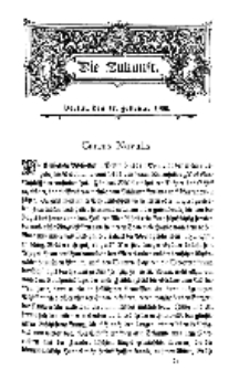 Die Zukunft, 17. Februar, Bd. 30.