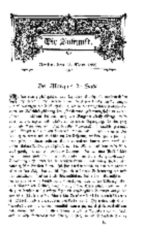 Die Zukunft, 25. März, Bd. 26.