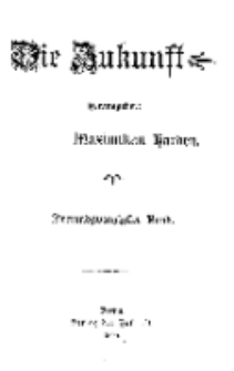 Die Zukunft, 2. April, Bd. 23.