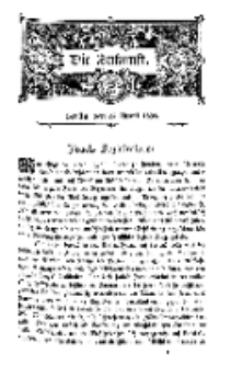 Die Zukunft, 23. April, Bd. 23.