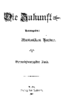 Die Zukunft, 2. Juli, Bd. 24.