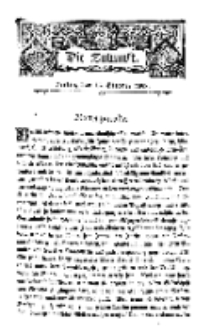 Die Zukunft, 15. October, Bd. 25.