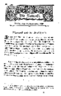 Die Zukunft, 19. November, Bd. 25.