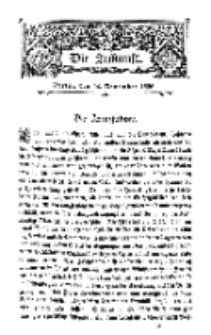 Die Zukunft, 26. November, Bd. 25.