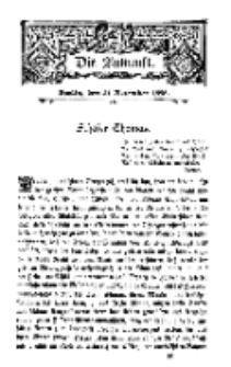 Die Zukunft, 31. Dezember, Bd. 25.