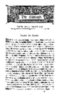 Die Zukunft, 26. August, Bd. 28.