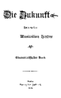Die Zukunft, 7. April, Bd. 31.