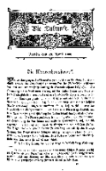 Die Zukunft, 28. April, Bd. 31.