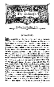 Die Zukunft, 12. Mai, Bd. 31.