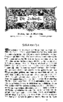 Die Zukunft, 19. Mai, Bd. 31.