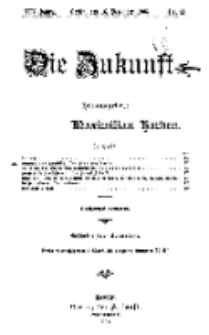 Die Zukunft, 9. Dezember, Jahrg. XIV, Bd. 53, Nr 11.
