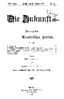 Die Zukunft, 20. Januar, Jahrg. XIV, Bd. 54, Nr 16.