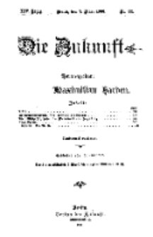 Die Zukunft, 3. März, Jahrg. XIV, Bd. 54, Nr 22.