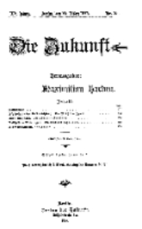 Die Zukunft, 23. März, Jahrg. XV, Bd. 58, Nr 25.