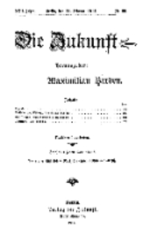 Die Zukunft, 14. Februar, Jahrg. XXII, Bd. 86, Nr 20.