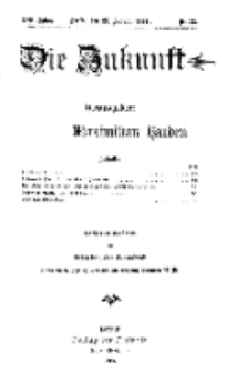 Die Zukunft, 28. Februar, Jahrg. XXII, Bd. 86, Nr 22.