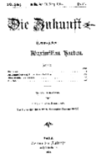 Die Zukunft, 21. März, Jahrg. XXII, Bd. 86, Nr 25.