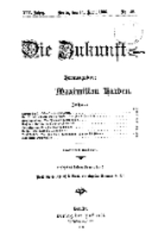 Die Zukunft, 14. April, Jahrg. XIV, Bd. 55, Nr 28.