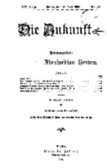 Die Zukunft, 23. Juni, Jahrg. XIV, Bd. 55, Nr 38.