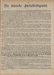 Die deutsche Fortschrittspartei