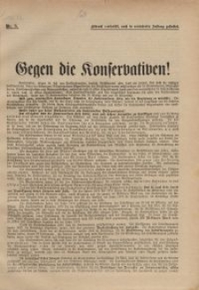 Gegen die Konservativen!