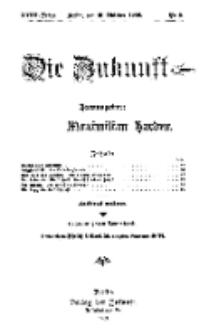 Die Zukunft, 16. Oktober, Jahrg. XVIII, Bd. 69, Nr 3.