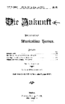 Die Zukunft, 4. Dezember, Jahrg. XVIII, Bd. 69, Nr 10.