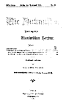Die Zukunft, 19. August, Jahrg. XIX, Bd. 76, Nr 47.