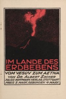 Im Lande des Erdbebens...[ulotka]