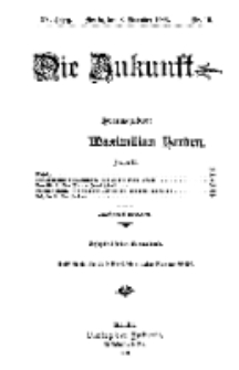Die Zukunft, 8. Dezember, Jahrg. XV, Bd. 57, Nr 10.