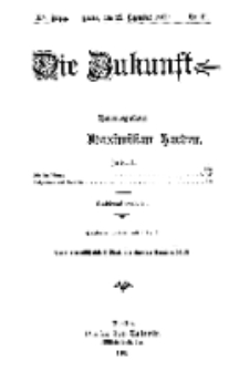 Die Zukunft, 22. Dezember, Jahrg. XV, Bd. 57, Nr 12.