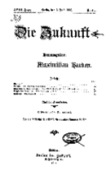 Die Zukunft, 2. Juli, Jahrg. XVIII, Bd. 72, Nr 40.