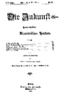 Die Zukunft, 6. Mai, Jahrg. XIX, Bd. 75, Nr 32.