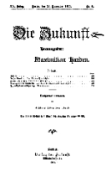 Die Zukunft, 25. November, Jahrg. XX, Bd. 77, Nr 8.